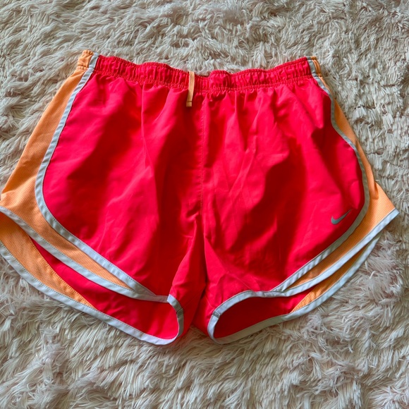 Nike Pants - Pink and peach Nike shorts 🍑